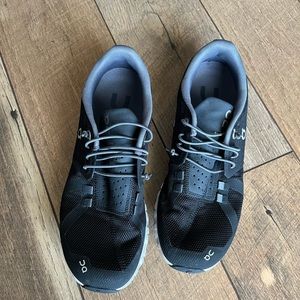 On Running Black Cloud Running Shoes Size 8